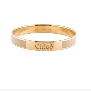 - Chloe Bangle Pink Gold Woman`s